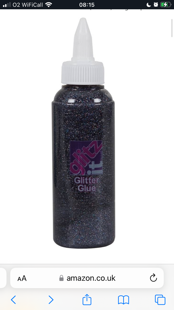 Glitz It Glitter Craft Glue (120ml) by DoCrafts- Glitz It All Colours