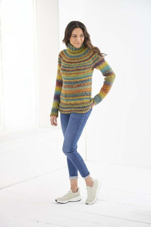 King Cole 6182 Sweater and Cardigan in Timeless Chunky (leaflet) Knitting Pattern