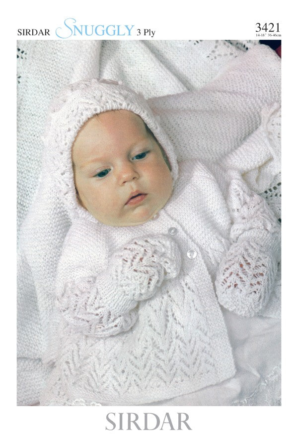 Sirdar 3421 Snuggly 3 Ply Knitting Pattern