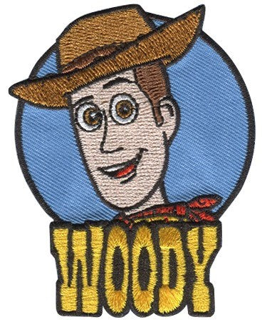 Toy Story Embroidered Iron on Motif Woody