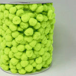 Pom Pom Trim 10mm x 25m Roll by Bertie Bows