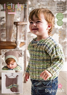 9280 Stylecraft Babies Knitting Pattern