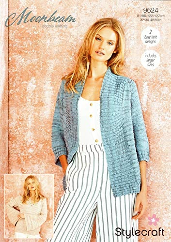 9624 Stylecraft Ladies Cardigan & Jumper Double Knitting Pattern