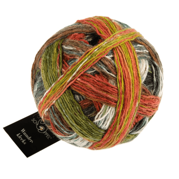 Schoppel Wunderklecks 2132_ Rosewood 75% Virgin Wool, 25% Nylon (biodegradable)Yarn