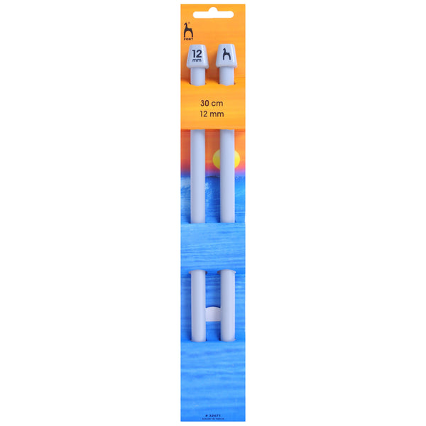 Pony Classic Smooth Light Plastic Knitting Needles