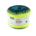 Katia Neon Cake with Free Shawl Pattern for both Knitting & Crochet