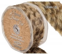 Oakwood Archer Eleganza Faux Fur Leopard 38mm x 1.5m sold by the metre