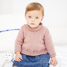 9606 Stylecraft Bambino Babies/Children’s Double Knitting Pattern A-Line Jumper and Cardigan 36/41 - 56/61cm | 14/16 - 22/24in | Birth - 5 Years