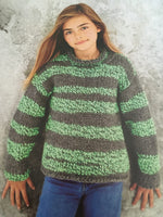 9060 Stylecraft Children’s Sweater Super Chunky Knitting Pattern