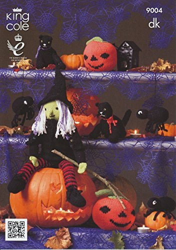 9004 King Cole Halloween Double Knitting Pattern