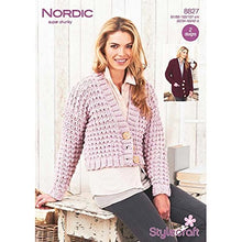 8827 Stylecraft Ladies Super Chunky Knitting Pattern