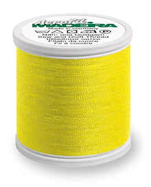 Madeira weight Plain thread  spool for sewing and quilting  Yellow Shade 9980