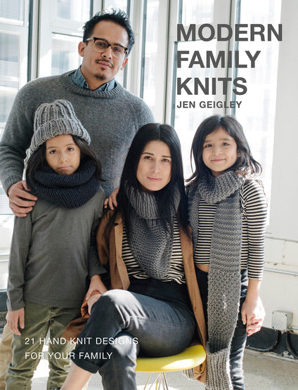 Rowan Modern Family Knits Pattern Book