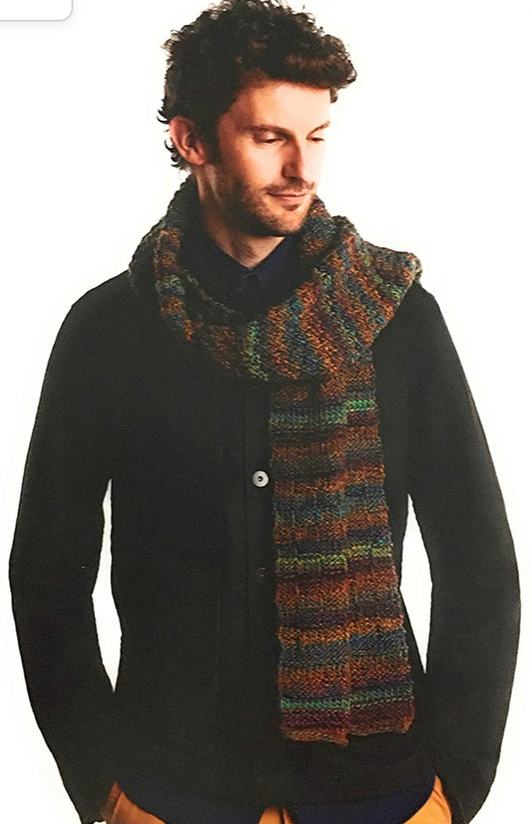 6139 Wendy Men’s Scarf & Ladies Cowl, Hat Chunky Knitting Pattern