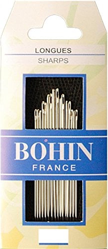 Bohin Fabrics Sharps Sewing Needles No. 3/9