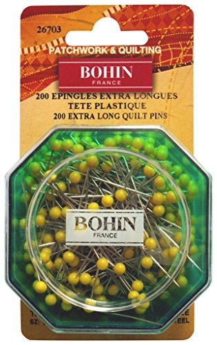 Bohin 200 Extra Long Quilt Pins