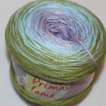 Mondial Primavera Lame 4ply Glitter thread Yarn Cake