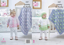 5327 King Cole Babies Yummy Chunky Knitting Pattern