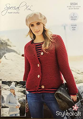 9594 Stylecraft Ladies Special Super Chunky XL Knitting Pattern