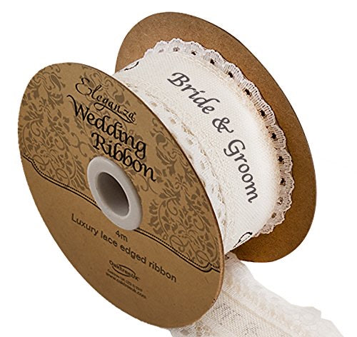 Eleganza Cotton Lace Ribbon Happily Ever After